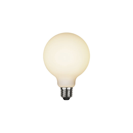 Glob LED E27 opal 125mm 400Lm 2600K dimbar