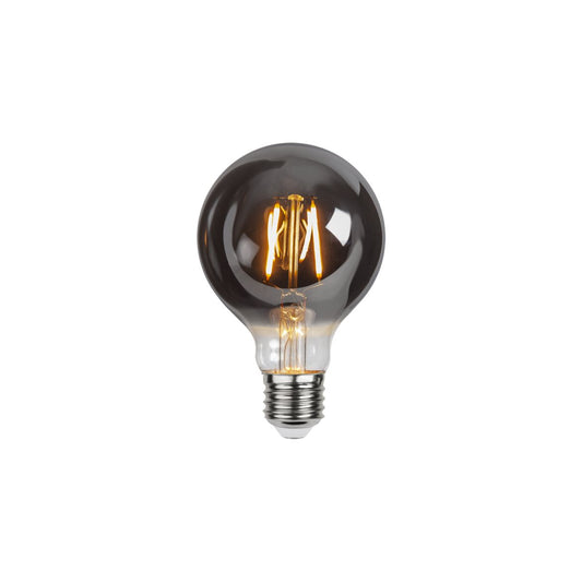 Glob LED E27 rök 80mm 80lm 2100K