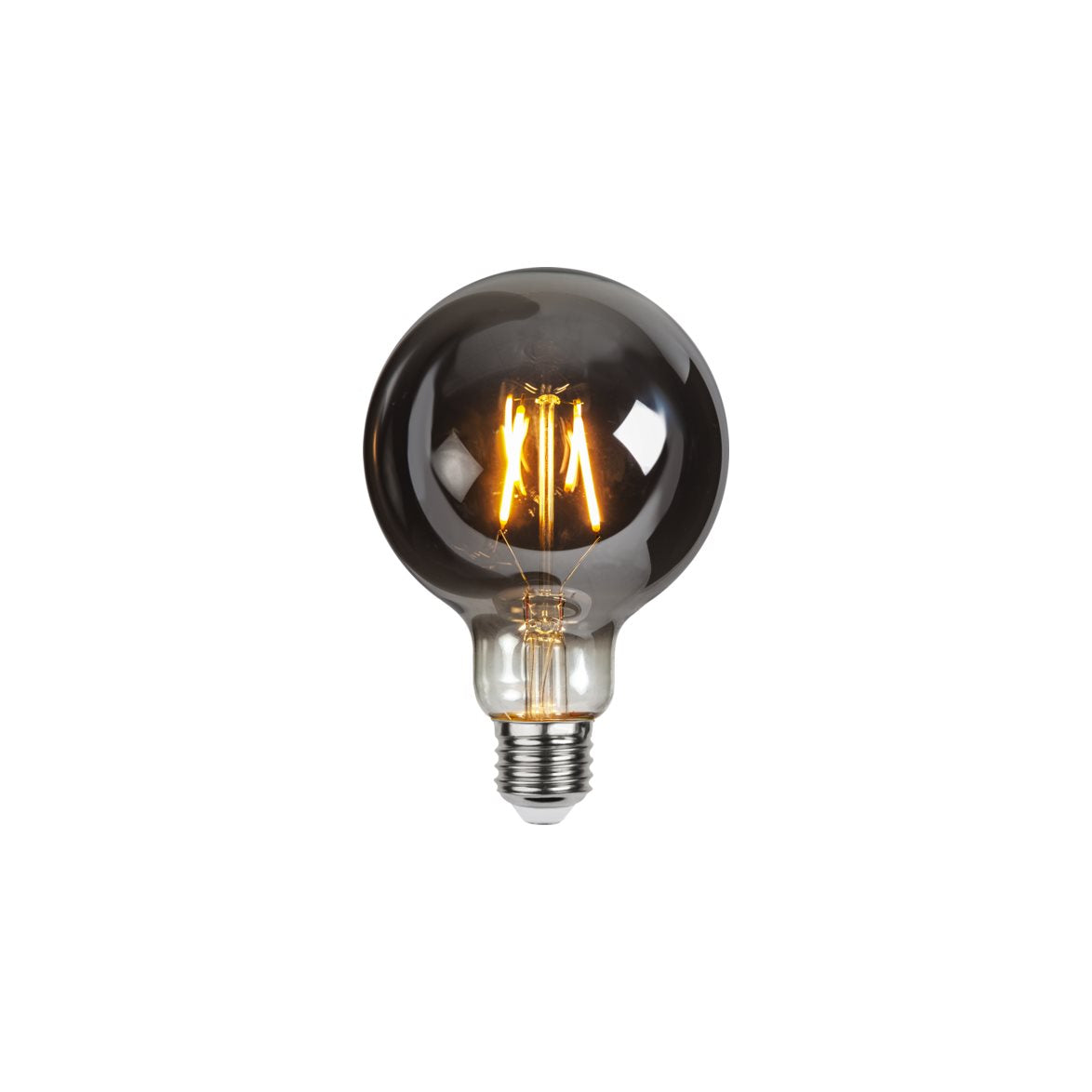 Glob LED E27 rök 95mm 80lm 2100K