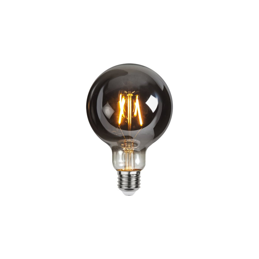 Glob LED E27 rök 95mm 80lm 2100K