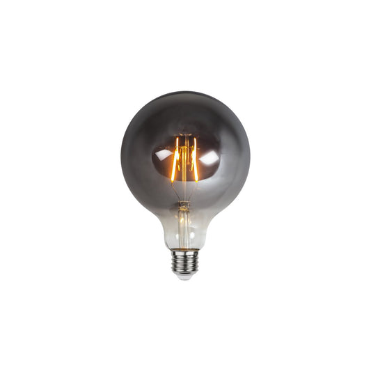 Glob LED E27 rök 125mm 80lm 2100K