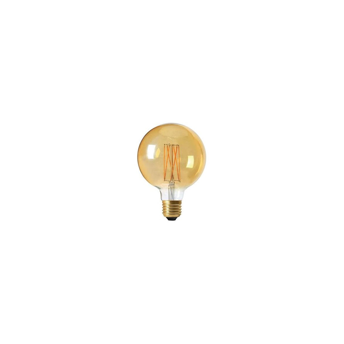 Glob LED amber 80mm 130lm 2100K dimbar