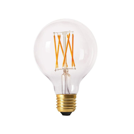 Glob LED E27 klar 80mm 280lm 2300K dimbar