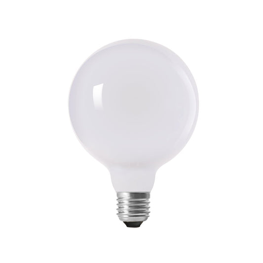 Glob LED opal 125mm 600lm 2700K dimbar
