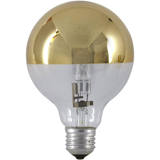 Halogen Mirror Globe Gold 18W(25W) 80mm
