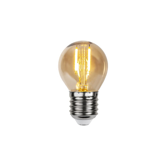 Klot LED 24V E27 4-pack amber 28lm