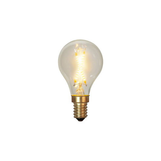 Klot LED E14 klar 30lm 2100K