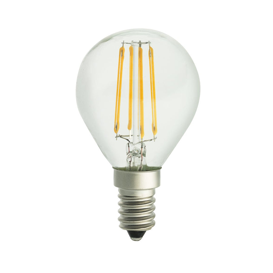 Klot E14 LED Klar 360LM 2700K Dimbar