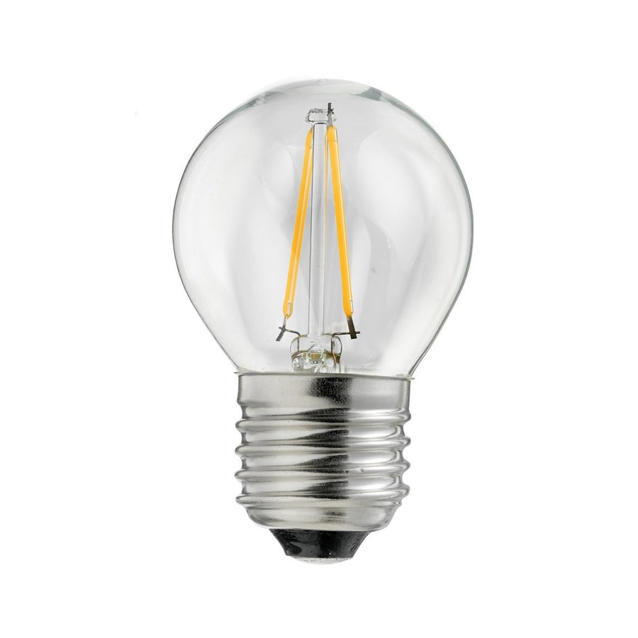 Klot LED E27 klar 80Lm 2700K