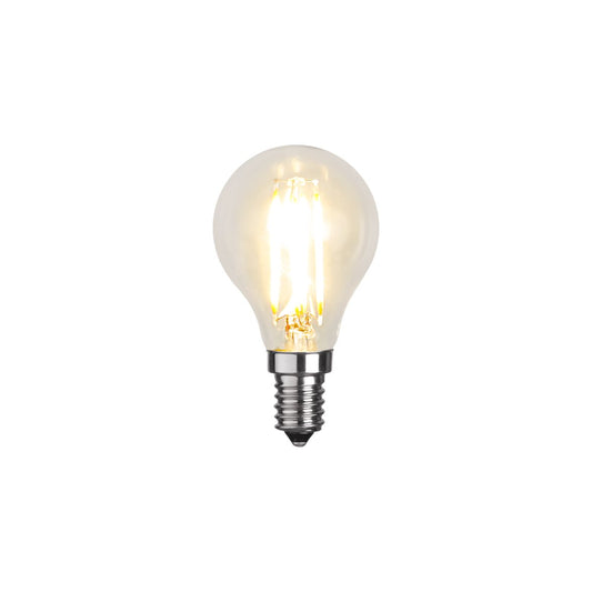 Klot LED klar E14 470lm 2700K dimbar