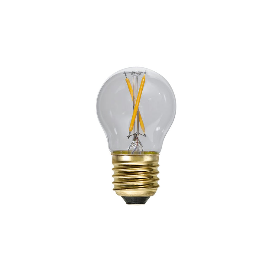 Klot LED E27 klar 30lm 2100K