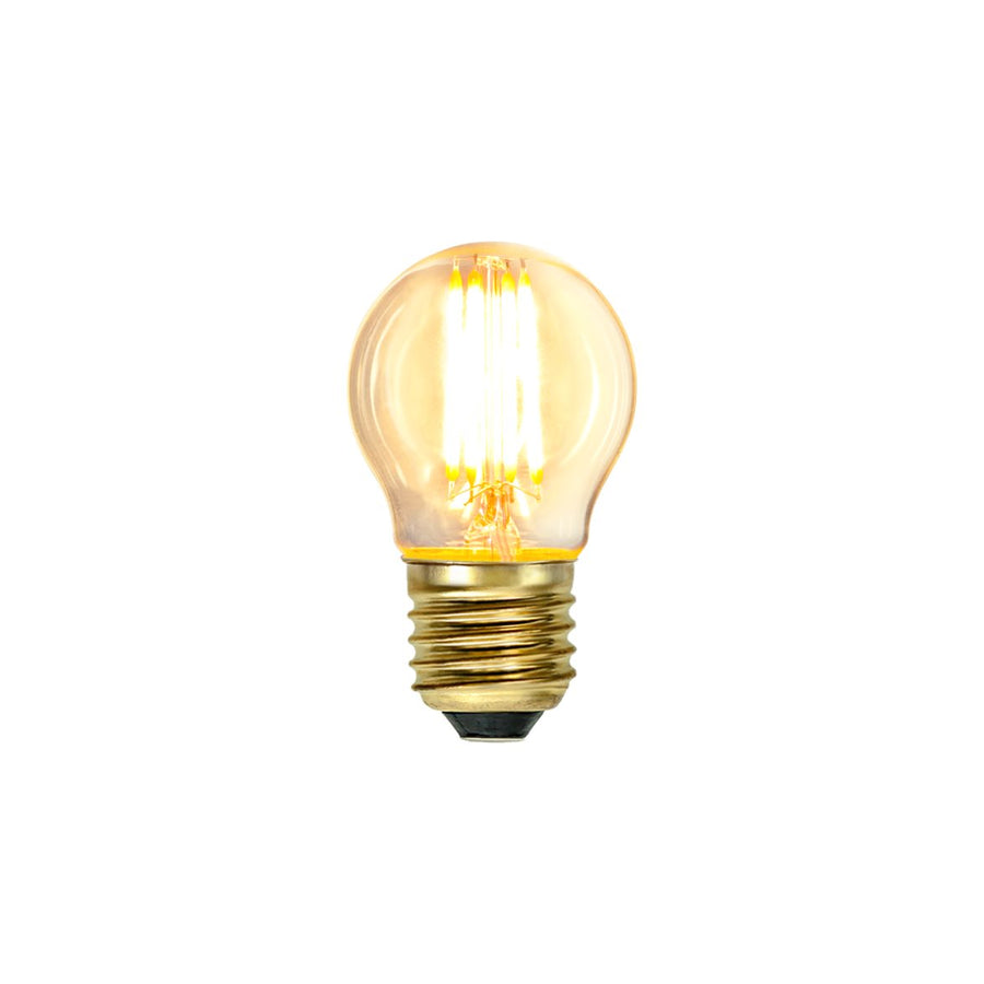 Klot LED klar E27 350lm 2100K dimbar