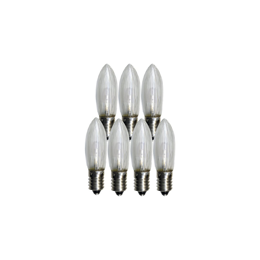 Reservlampa 7-pack 10-55V  LED Transparent