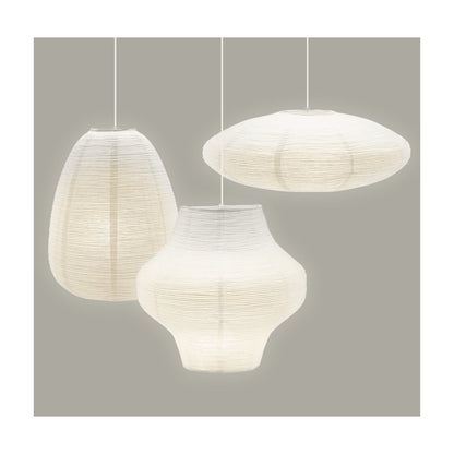 MAKI ristaklampa vit med upphäng