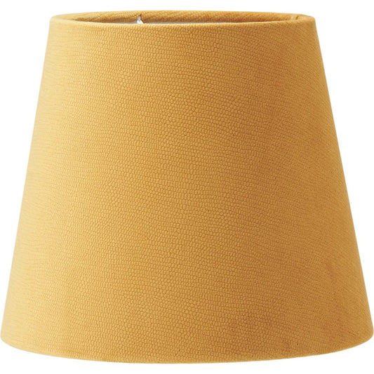 Mia Lampskärm sammet Studio gul