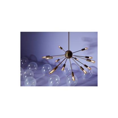 Mir pendel satin mässing