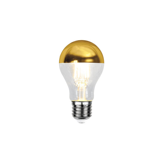 Normallampa LED toppförsp guld  350lm  2700K dimbar