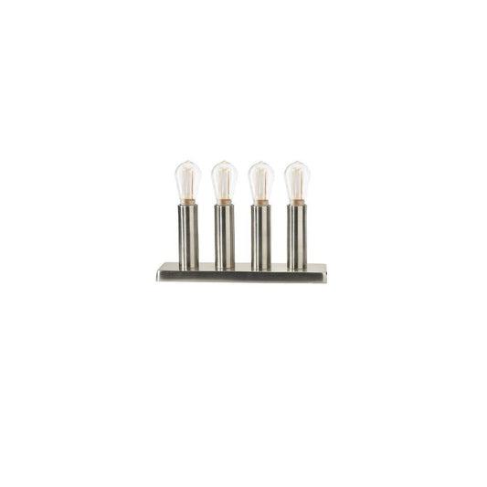 Notice Ljusstake i slät antiksilverfinish med ljuskällor