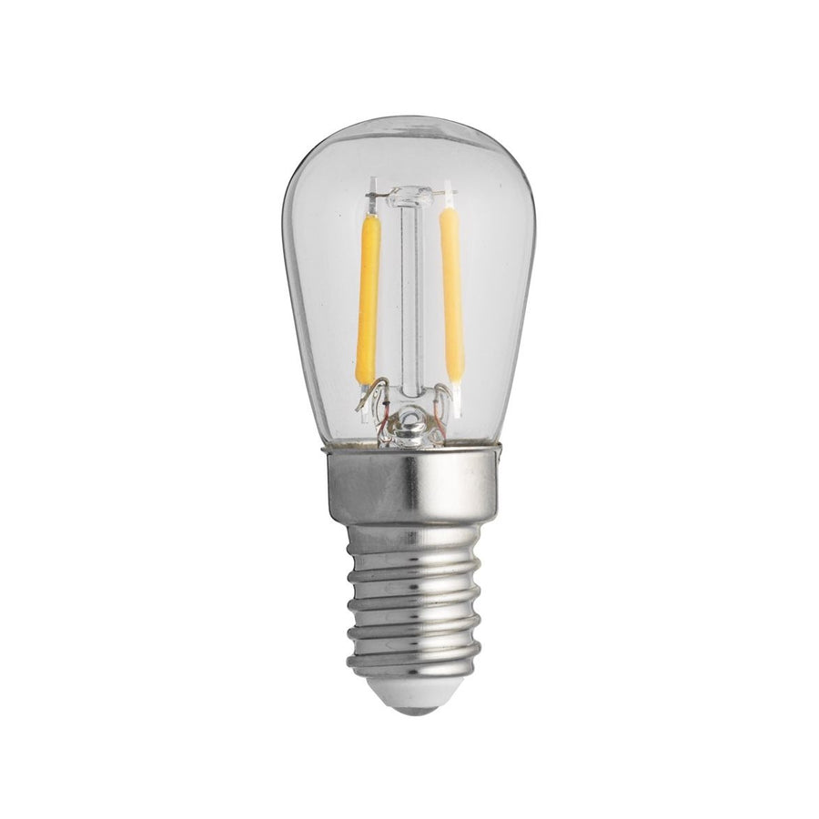 Päron LED klar 60-65lm 2200K dimbar