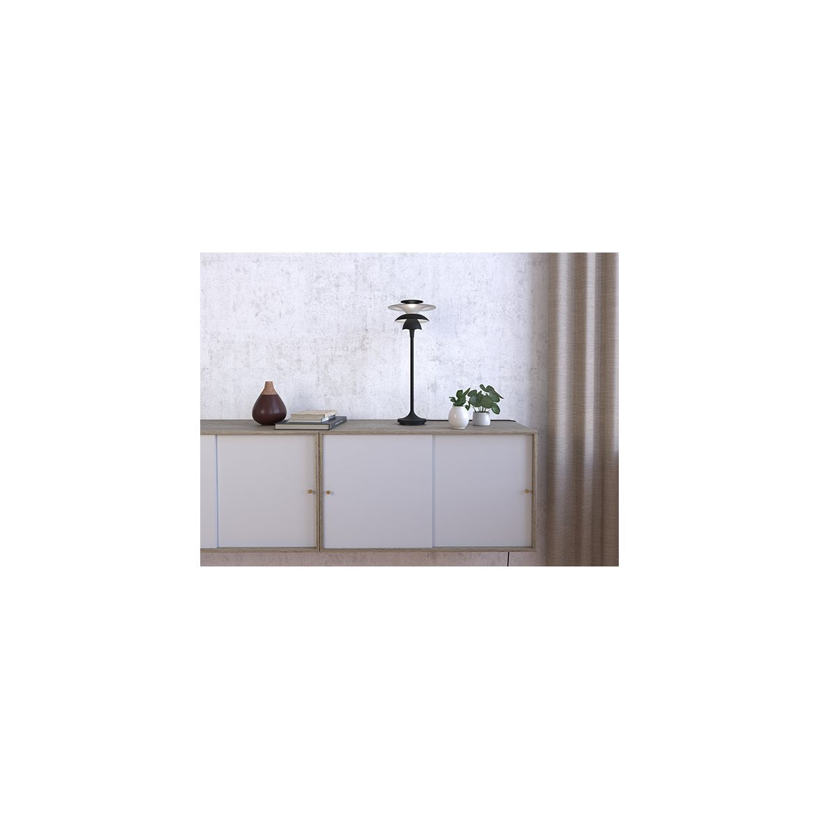 Picasso bordslampa mattsvart