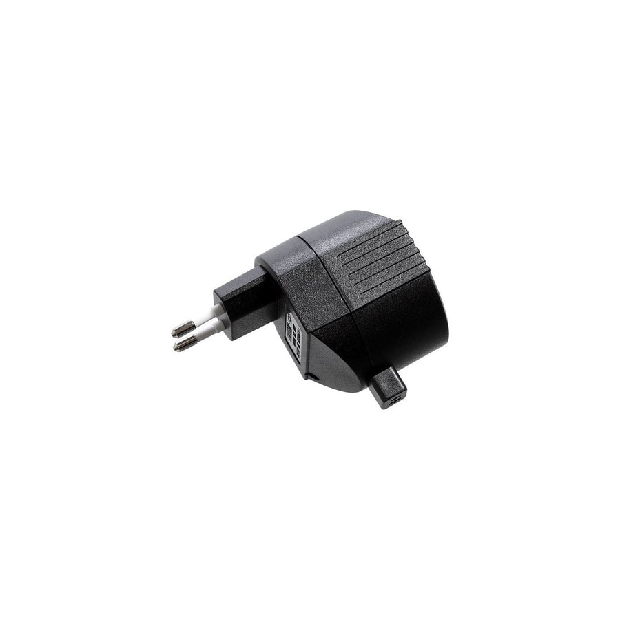 Plugin trafo svart 12V 20W din