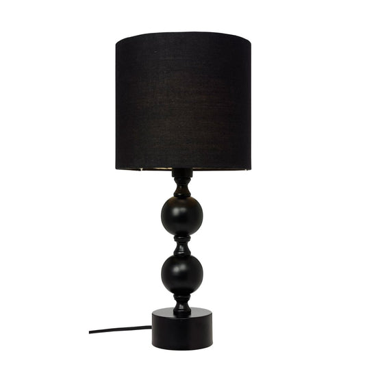 POMPA bordslampa svart