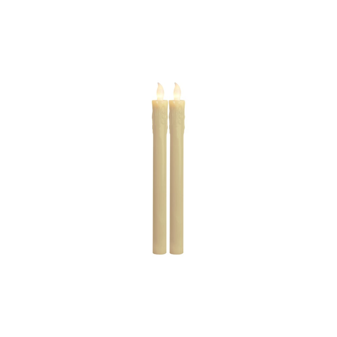 LED Antikljus 2-pack Presse Champagne