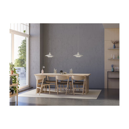 Primus I pendel Ø43 mattvit/mässing