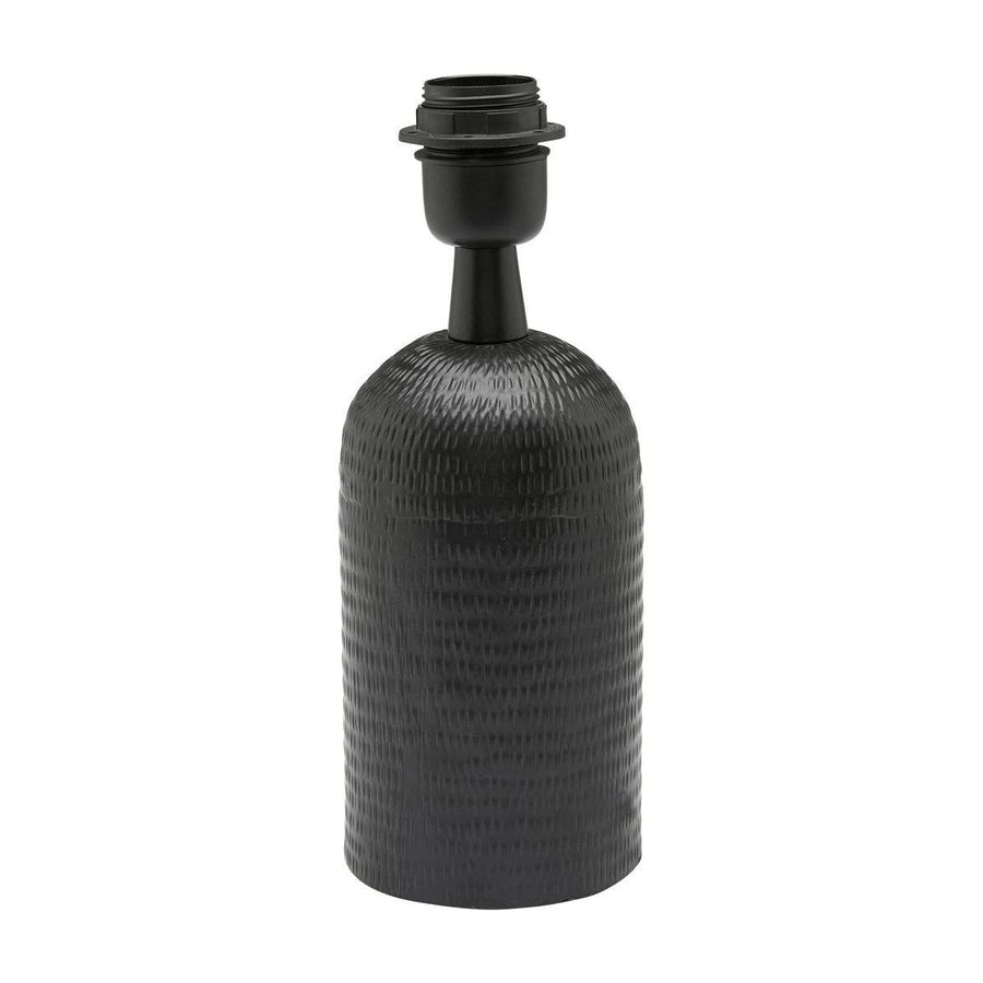 RILEY lampfot 28cm svart
