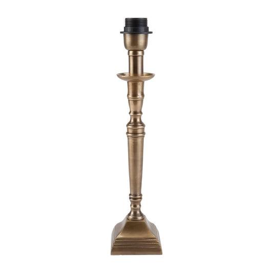 SALONG lampfot antikmässing 53cm