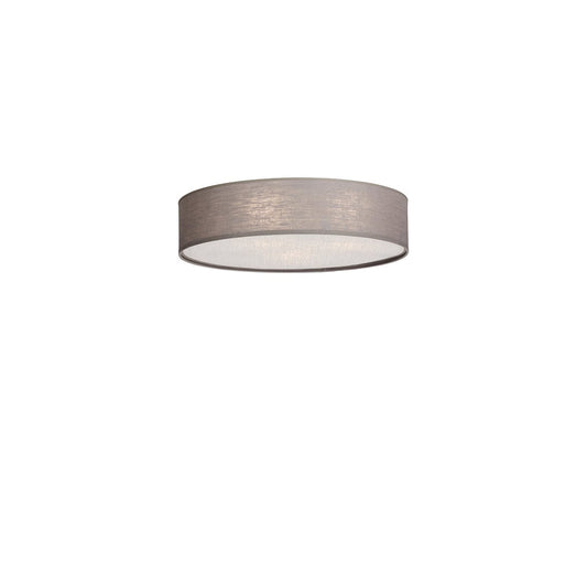 Soft plafond Ø44 grå linne