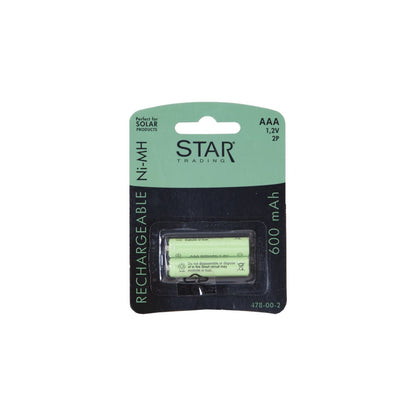 Batteri laddbart AAA 600mA 1,2V