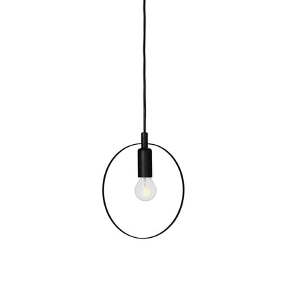 SPARTAN Ringo fönsterlampa svart E14