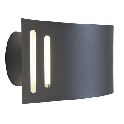 Svartskär vägg grafit E27