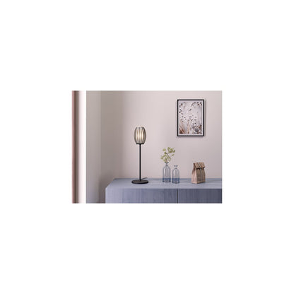 Tentacle 50 cm bordslampa svart/rökfärgad