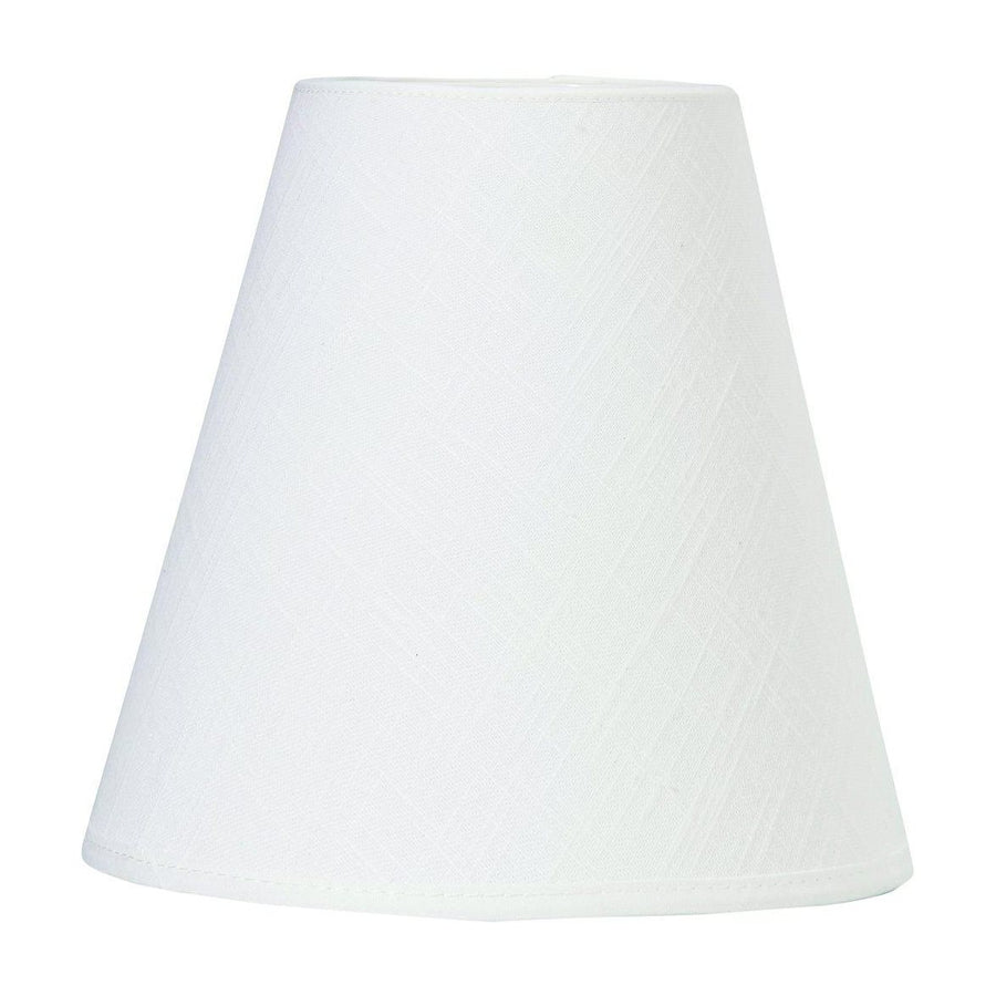 Toppringsskärm Franza E14 15cm vit