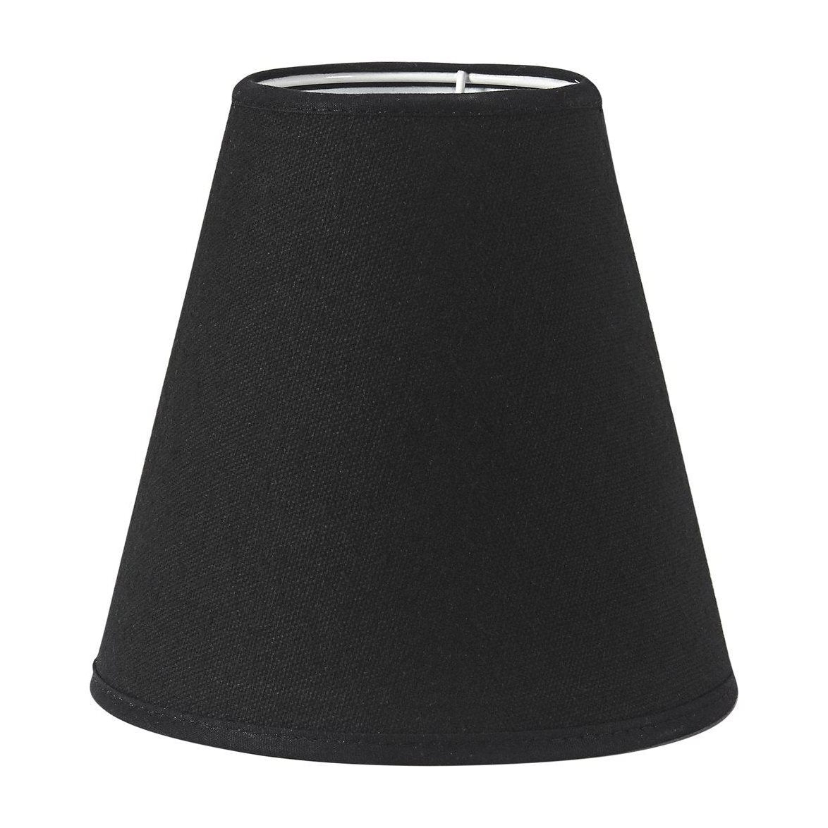 Toppringsskärm Franza svart 15cm