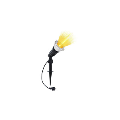 Utomhusdekoration Outdoor Spotlight Fixture Svart