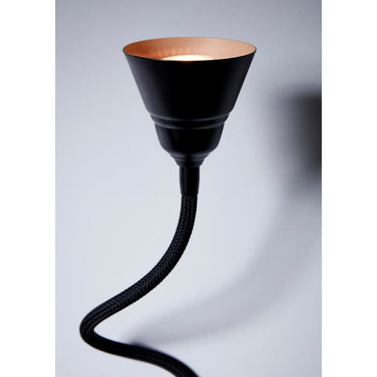 Vägglampa Relief svart