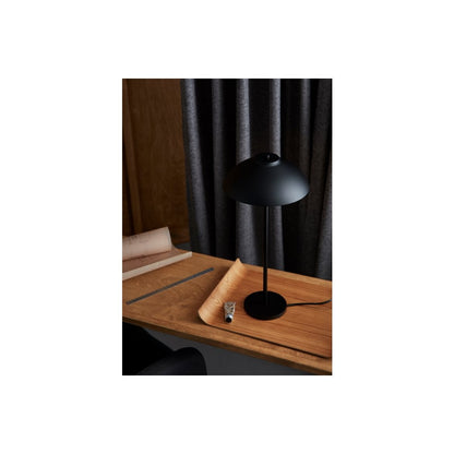 Vali High bordslampa svartstruktur