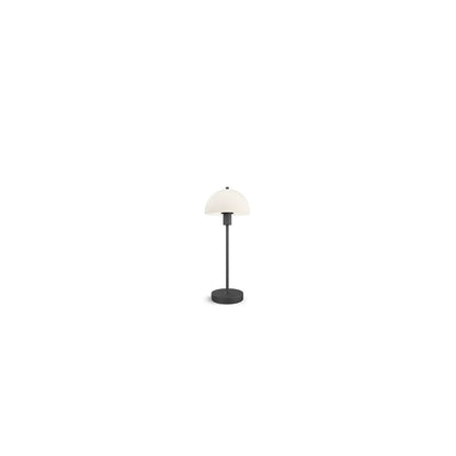 Vienda bordslampa svart/opal glas