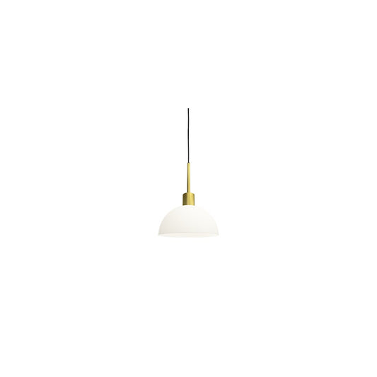 Vienda pendel  mässing/opal glas